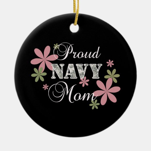 Proud Navy Ma [fl c] Keramisch Ornament (Voorkant)