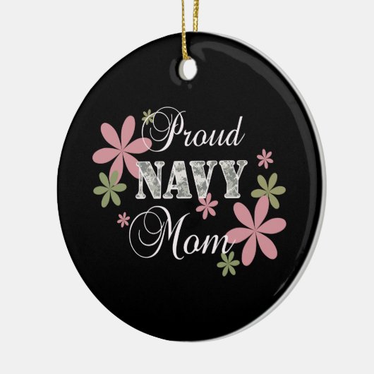 Proud Navy Ma [fl c] Keramisch Ornament (Links)