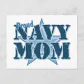 Proud Navy Mam Briefkaart (Voorkant)
