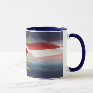 Proud Navy Mam Coffee Mok