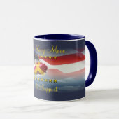Proud Navy Mam Coffee Mok (Voorkant rechts)