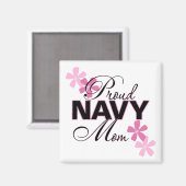 Proud Navy Mam Magneet (Voorkant / Achterkant)