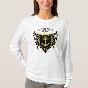 Proud Navy Mam T-shirt