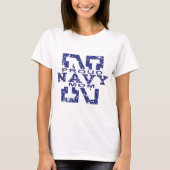 Proud Navy Mam T-shirt (Voorkant)