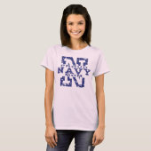 Proud Navy Mam T-shirt (Voorkant volledig)