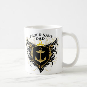 Proud Navy Pap Koffiemok