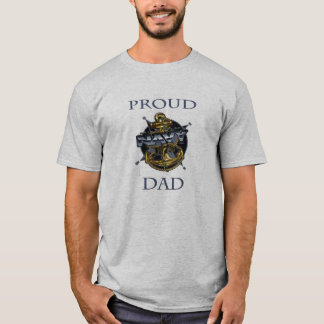 Proud Navy Pap T-shirt