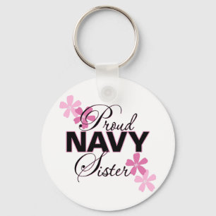 Proud Navy Sister Sleutelhanger