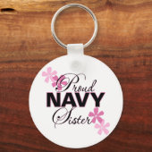 Proud Navy Sister Sleutelhanger (Voorkant)