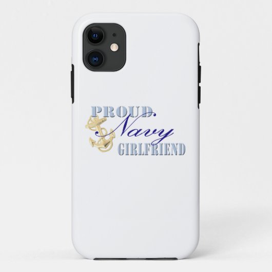 Proud Navy Vriendin IPhone 5 Hoesje (Achterkant)