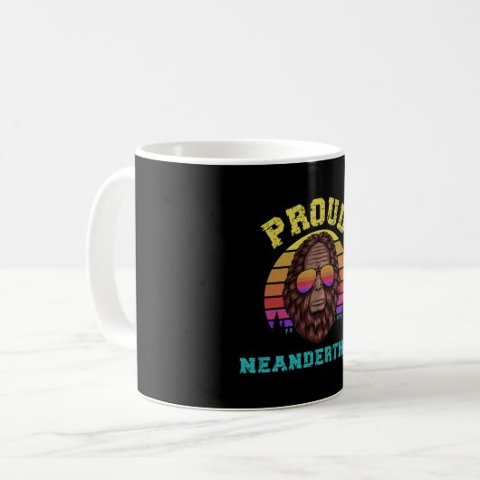 Proud Neanderthaler Koffiemok (Voorkant links)