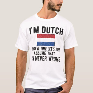 Proud Nederlands erfgoed Nederlandse koninklijke v T-shirt