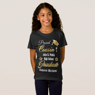 Proud neef van Afstuderen naam  School-Afstuderen T-shirt