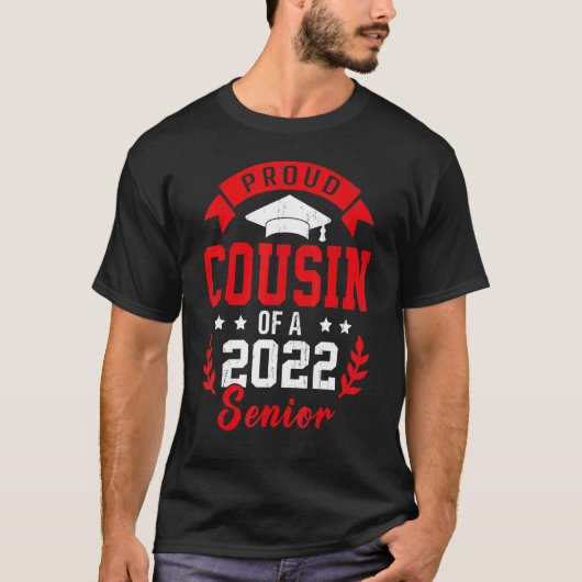 Proud neef van een hoog Afstuderen van 2022 T-shirt (Voorkant)