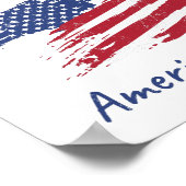 Proud New American Citizen, Burgerschapsceremonie Poster (Hoek)