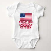 Proud New American Citizen Romper (Voorkant)