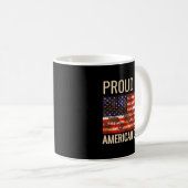 Proud New American Us Citizenship Gift Tee Shirt  Koffiemok (Voorkant rechts)