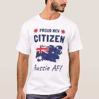Proud New Australian Citizen, Burgerschapsceremoni T-shirt