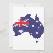 Proud New Australian Citizen Card – Patriotic Gift Bedankkaart (Achterkant)