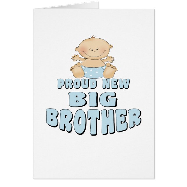 Proud New Big Brother Boy (Voorkant)