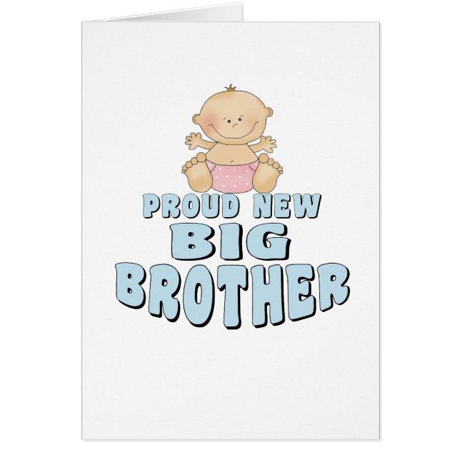 Proud New Big Brother Girl (Voorkant)