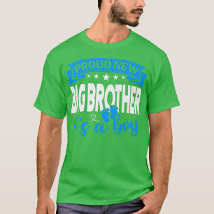 Proud New Big Brother Het is een jongen die Mannen T-shirt