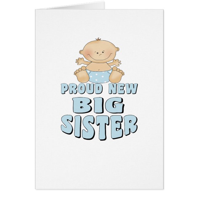 Proud New Big Sister Boy (Voorkant)