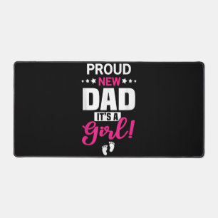 Proud New Dad Het is een meisje Bureaumat