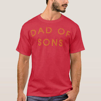 Proud New Dad of a Boy to be Gift, Dad of Sons T-S T-shirt