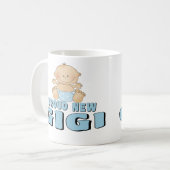 Proud New Gigi T-shirt Koffiemok (Voorkant links)