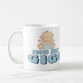 Proud New Gigi T-shirt Koffiemok (Links)