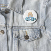 Proud New Gigi T-shirt Ronde Button 5,7 Cm (In situ)