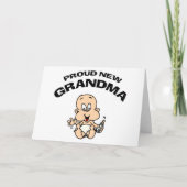 Proud New Grandma Kaart (Voorkant)