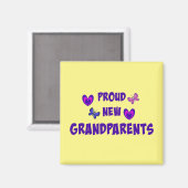 Proud New Grandouders Magneet (Voorkant / Achterkant)