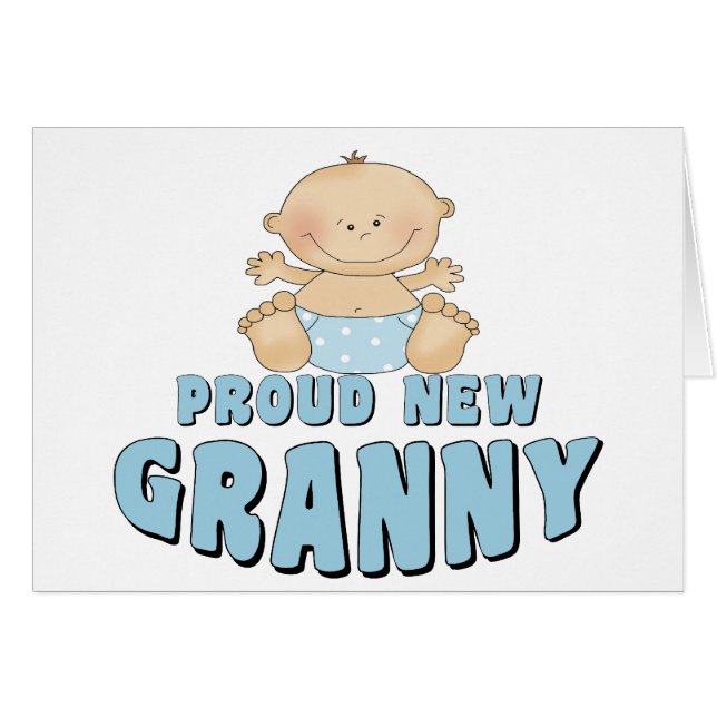 PROUD NEW Granny T-Shirt (Voorkant Horizontaal)