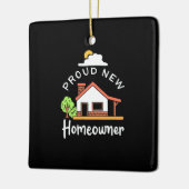 Proud New Homeowner Keramisch Ornament (Links)