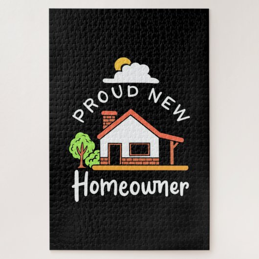 Proud New Homeowner Legpuzzel (Verticaal)