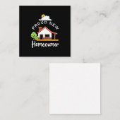 Proud New Homeowner Notitiekaartje (Voorkant / Achterkant)