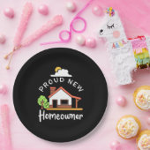 Proud New Homeowner Papieren Bordje (Feest)