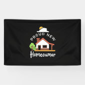 Proud New Homeowner Spandoek (Horizontaal)