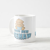 PROUD NEW MeeMaw T-Shirt Koffiemok (Voorkant links)