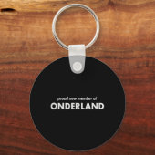 Proud New Member Of Onederland Weight Loss Achieve Sleutelhanger (Voorkant)