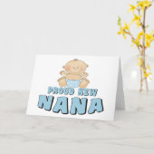 PROUD NEW Nana T-Shirt Kaart (Gele Bloem)