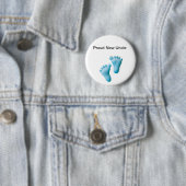 Proud New oom Ronde Button 5,7 Cm (In situ)