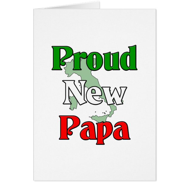 Proud New Papa (Voorkant)