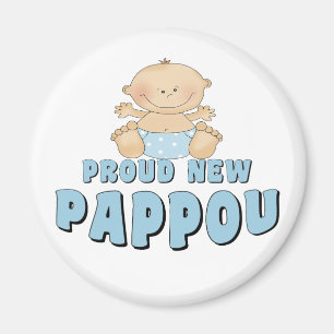 PROUD NEW Pappou Boy Magneet