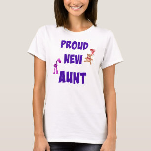 Proud New tante T-shirt