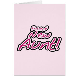 Proud New tante tshirts en cadeaus