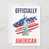 Proud New U.S. Citizen Card – Patriotic Gift Bedankkaart (Voorkant)