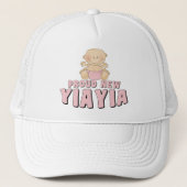 PROUD NEW YiaYia T-Shirt Trucker Pet (Voorkant)